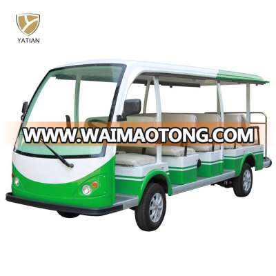 Professional Scenery Spot Electric Mini Tour Bus Tourist Shuttle Sightseeing Car for sale