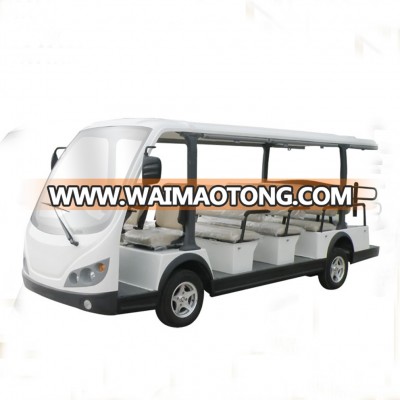 Chinese competitive price electric tourist car cshuttle bus