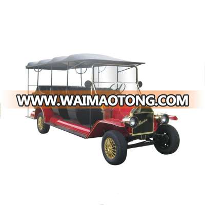 Best price royal 5KW brushless 11 passenger sightseeing golf vehicle