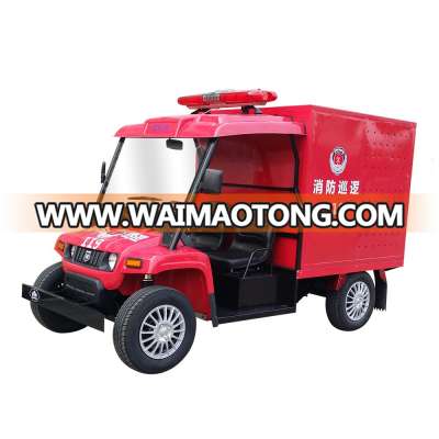 Top quality 2 seater fire fighting car 4 wheel fire truck